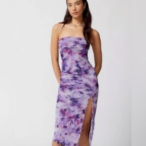 URBAN OUTFITTERS SAMARA MESH STRAPLESS DRESS​